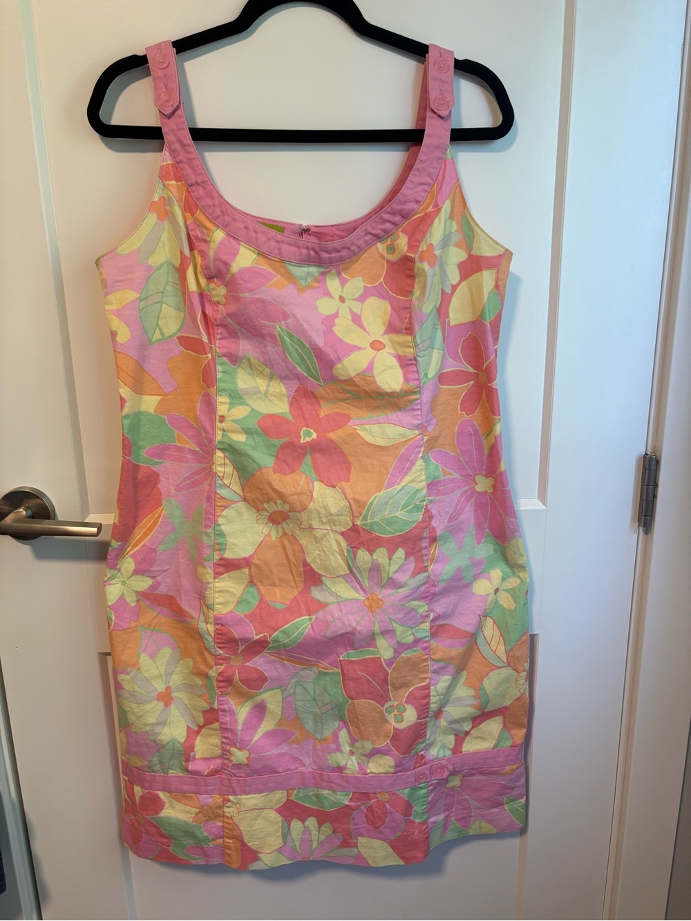 Vintage Butter Mom Aesthetic Floral Sleeveless Mini Dress